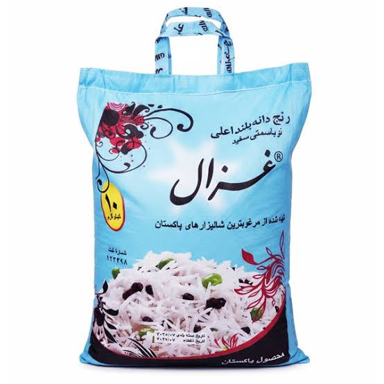 برنج پاکستانی غزال (کیسه 10 کیلویی)