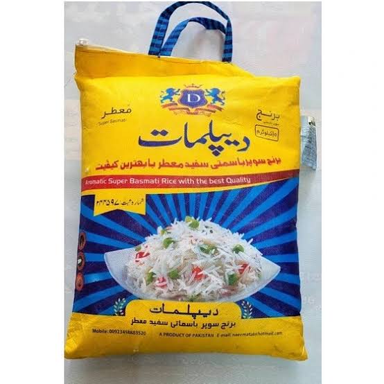 برنج پاکستانی دیپلمات (کیسه 10 کیلویی)